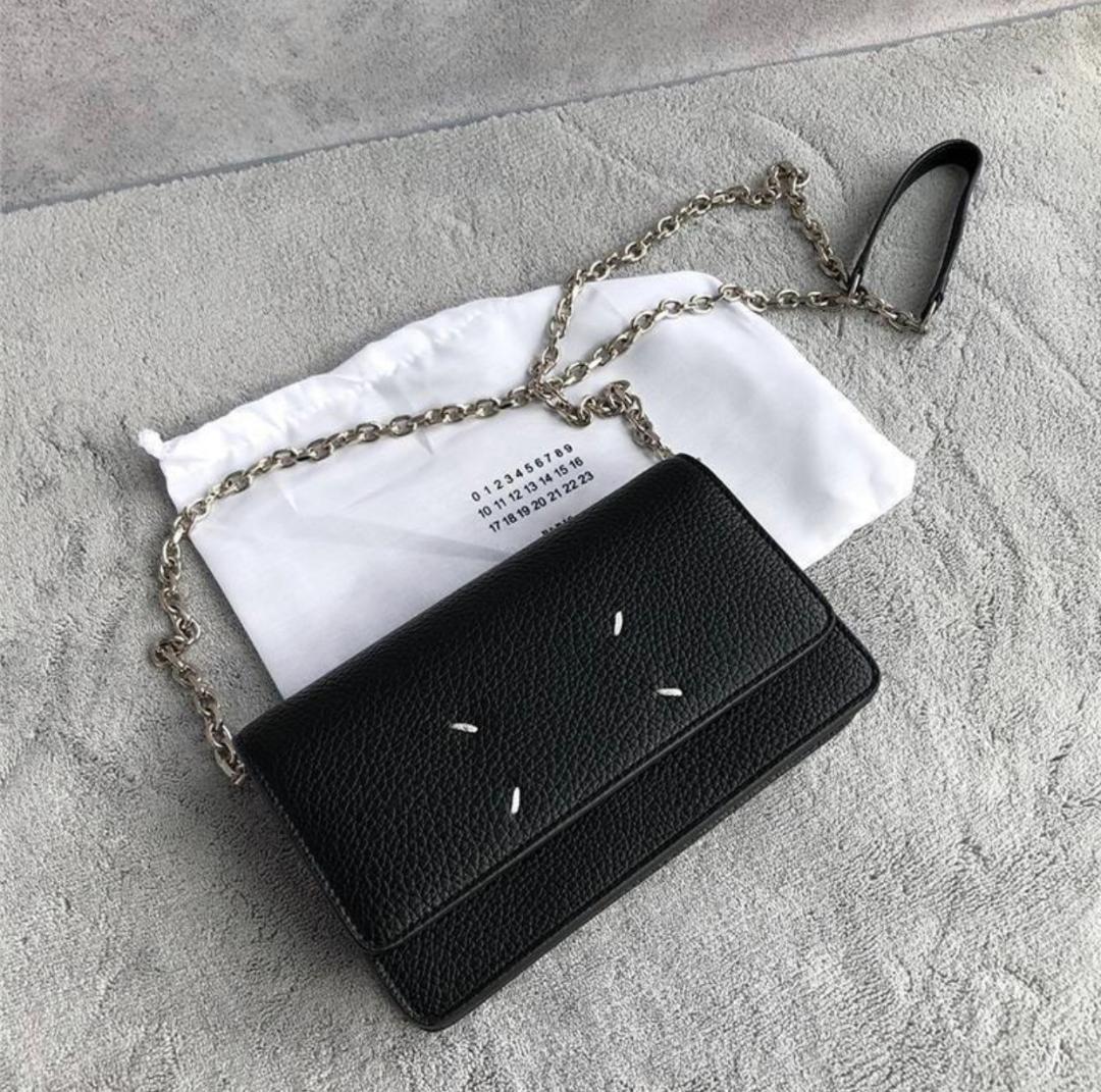 【Maison Margiela】メゾンマルジェラ レザー チェーンウォレット
