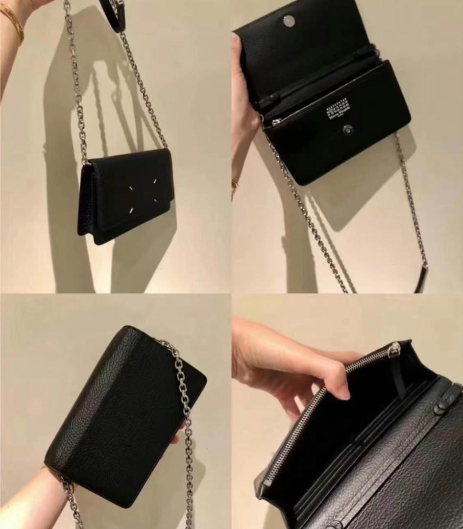【Maison Margiela】メゾンマルジェラ レザー チェーンウォレット