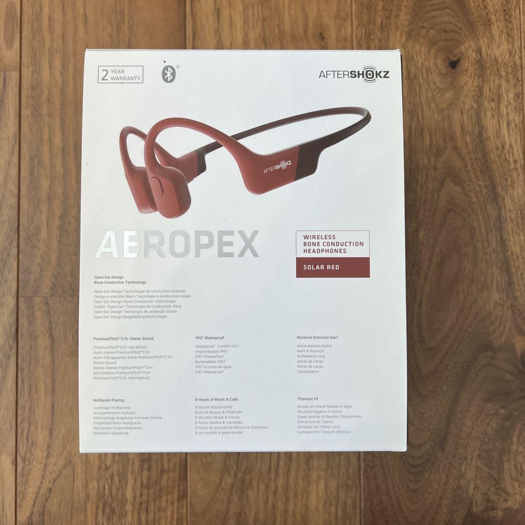 【美品】Aeropex by AfterShokz AS800骨伝導イヤホン