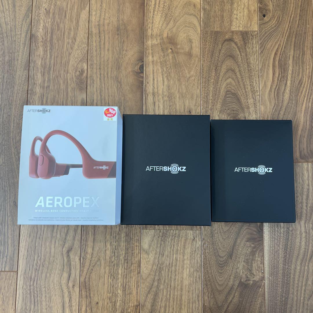 【美品】Aeropex by AfterShokz AS800骨伝導イヤホン