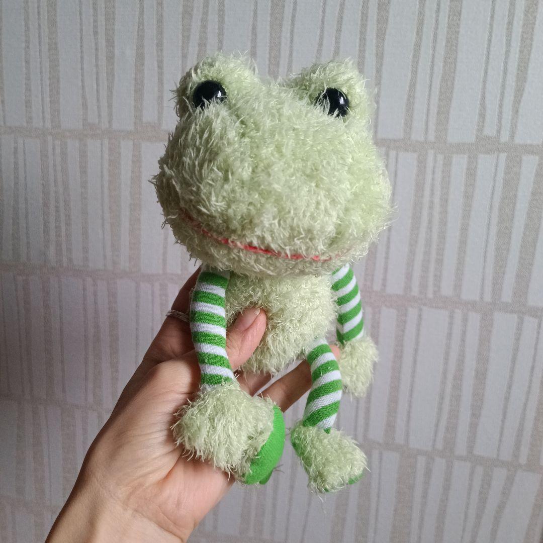 かえるのノート マスコット 当時物 レトロ monseuil ぬいぐるみ