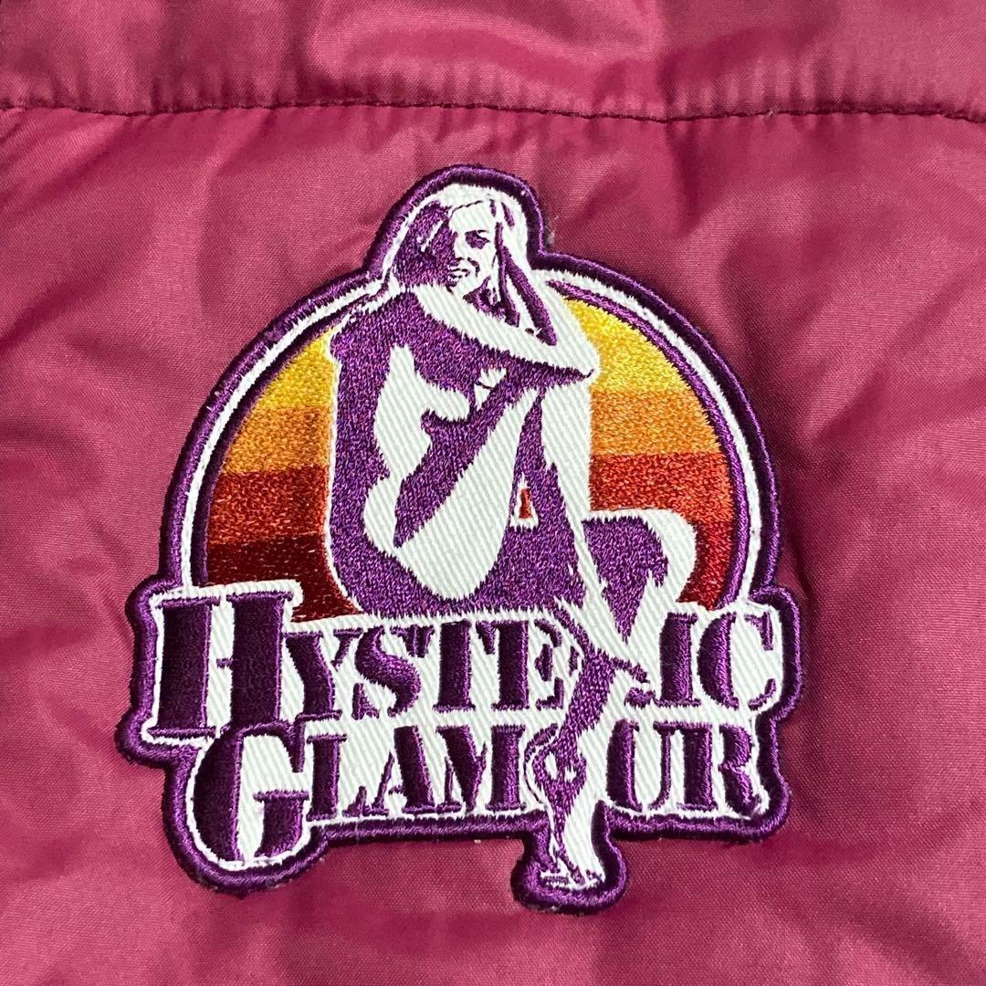 美品 HYSTERIC GLAMOUR ダウンベスト ヒスガール プリマロフト