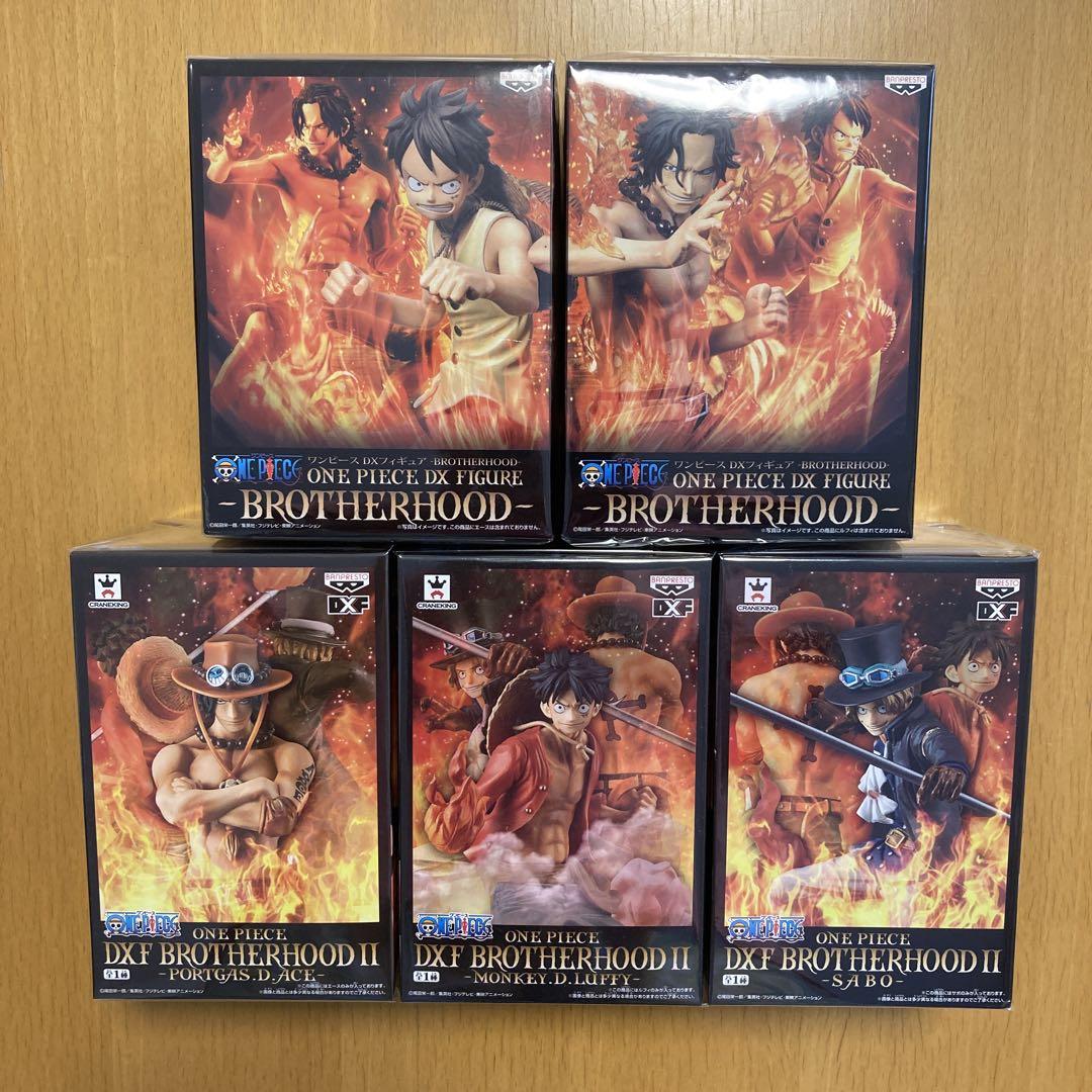 ワンピース フィギュア brotherhood 2シリーズセット 新品未開封