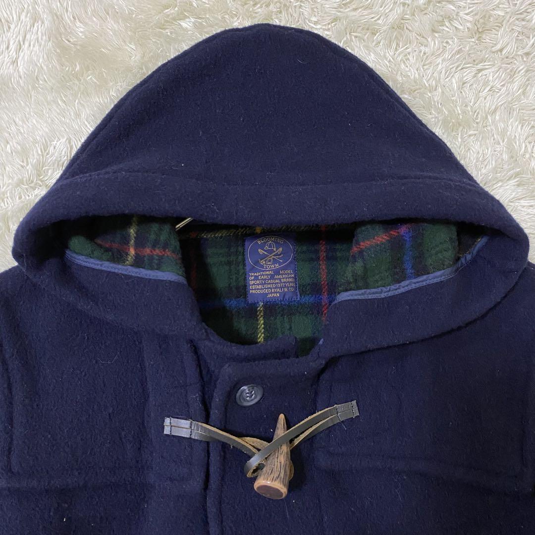 美品】ブルーミング タウン カシミヤ混ダッフルコート ロング