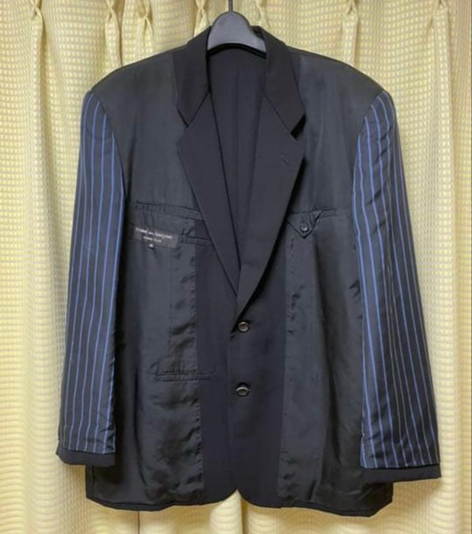 【ほぼ未使用】コムデギャルソンオムプリュス　大人の不良　パープルジャケット90s コムデギャルソンオムプリュス 1990年 大人の不良期 名作ジャケット