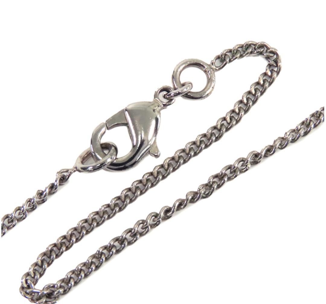 CHANEL/シャネル ココ ネックレス ラインストーン シルバー B12V