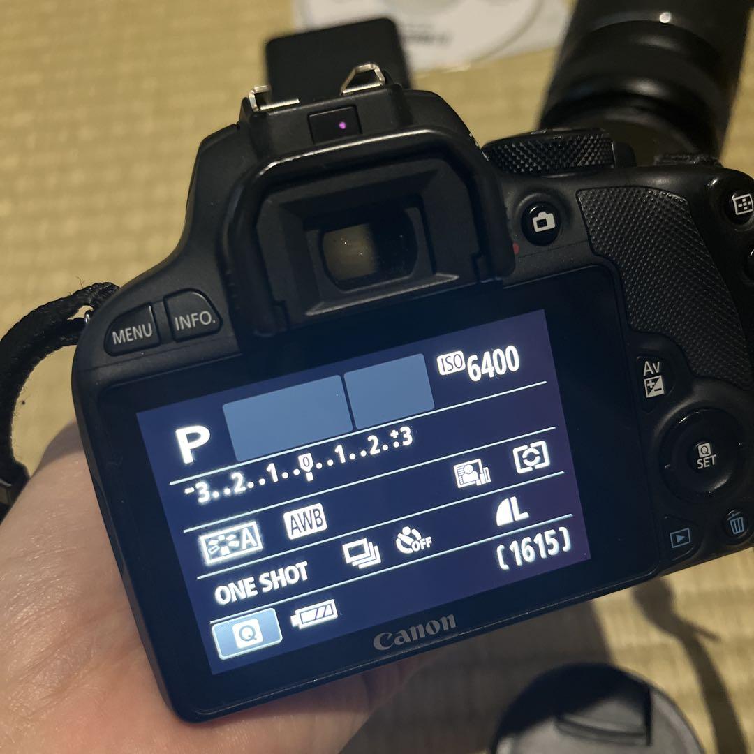 Canon eos kiss x7 ダブルズームキット 一眼レフ
