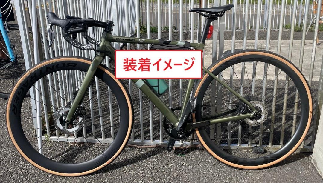 BONTRAGER（前輪）＆ELITEWHEELS（後輪）カーボンホイールセット
