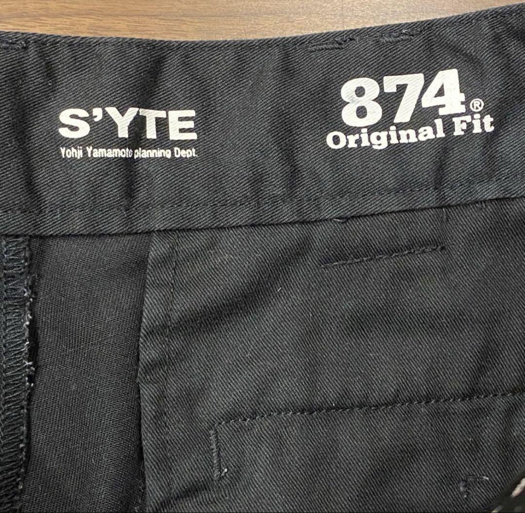 ヨウジヤマモト ディッキーズ S'YTE Dickies 874 ブラック