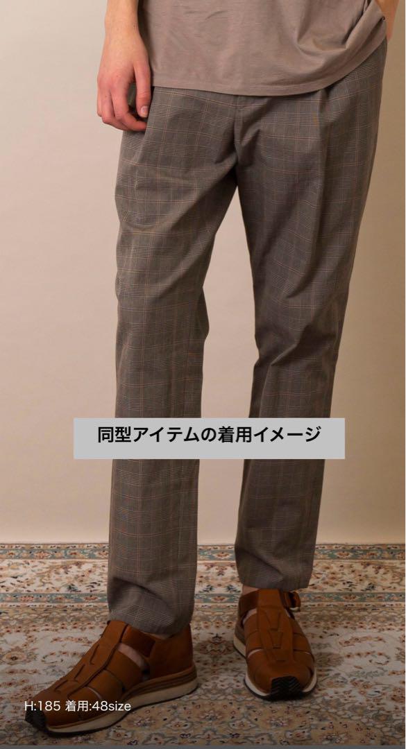 【新品/未使用】FACTOTUM（ファクトタム）フィンクスコットン タックパンツ