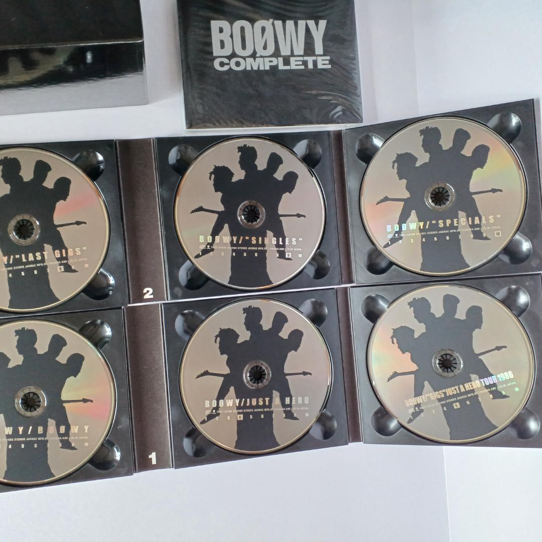 BOOWY COMPLETE 『10枚組CD BOX』 デジタルリマスター版 - メルカリ