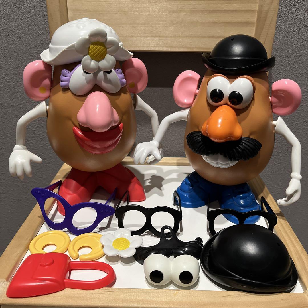 Mr. ポテトヘッド、Mrs.ポテトヘッドフィギュア 付属品 - メルカリ