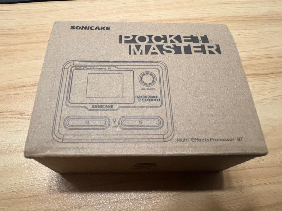 Sonicake Pocket Master 超小型マルチエフェクター　ブラック
