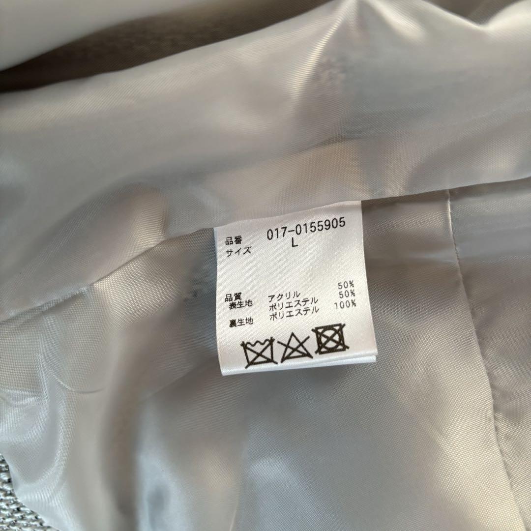 美品　NBB×プラステ セットアップ パンツスーツ ノーカラー L 大きい