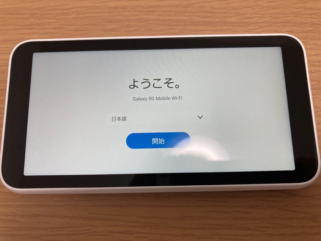 Galaxy 5G Mobile Wi-Fi SCR01SWU ホワイト Galaxy 5G Mobile Wi-Fi│UQ WiMAX（wifi/ルーター）【公式】
