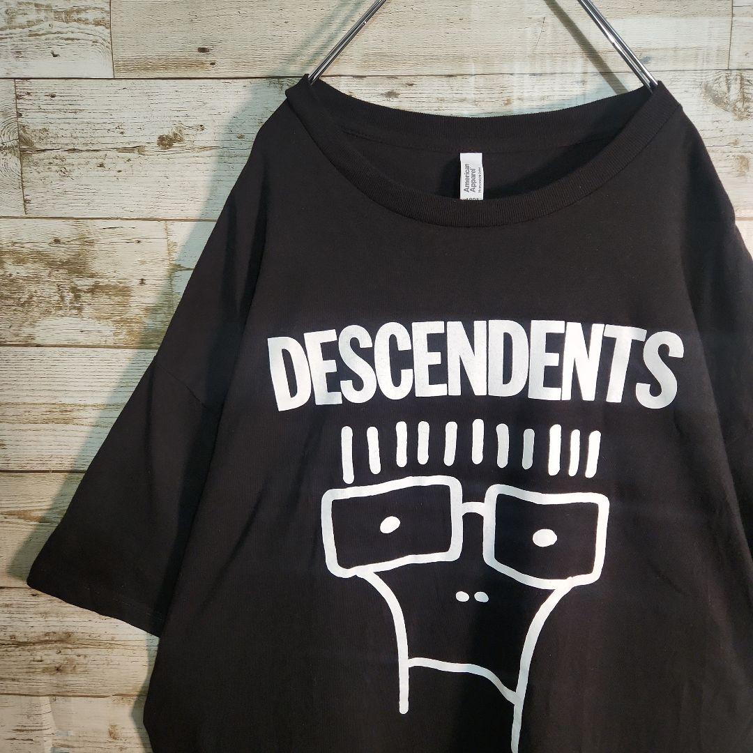 オーバーサイズ　バンドTシャツ ブラック　XXL　ディセンデンツ