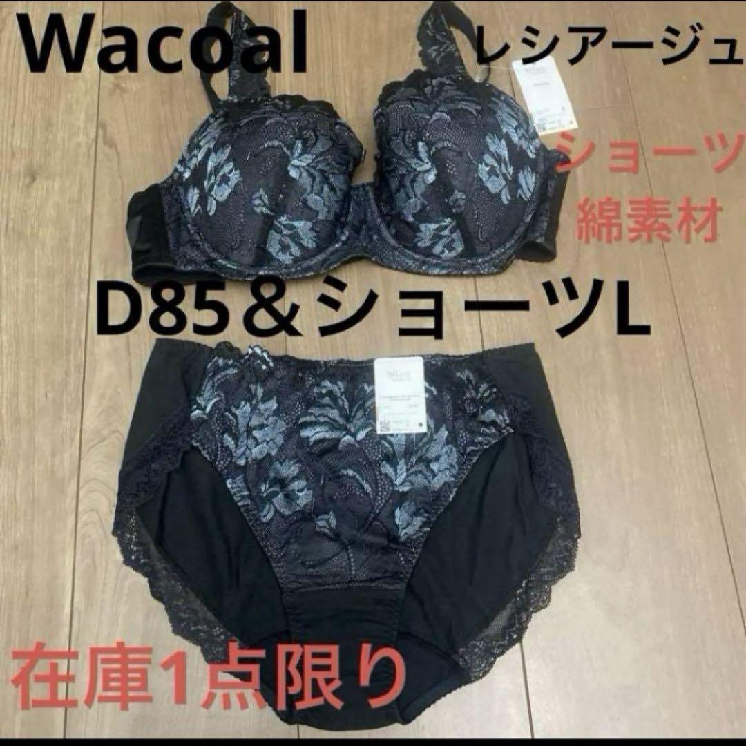驚きの価格が実現！ WacoalブラD85 ショーツL Wingレシアージュ セット品 - メルカリ 下着・アンダーウェア