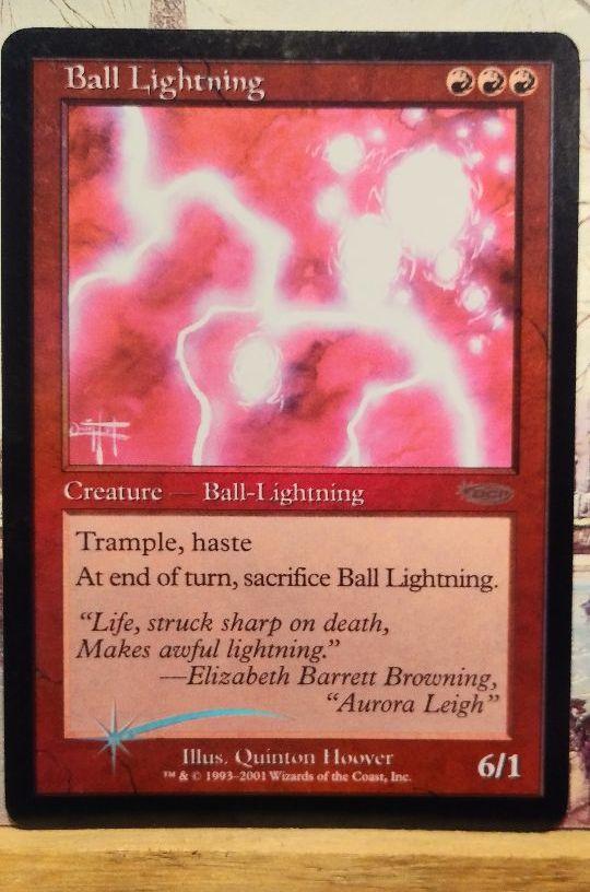 Ball lightning Foilプロモ
