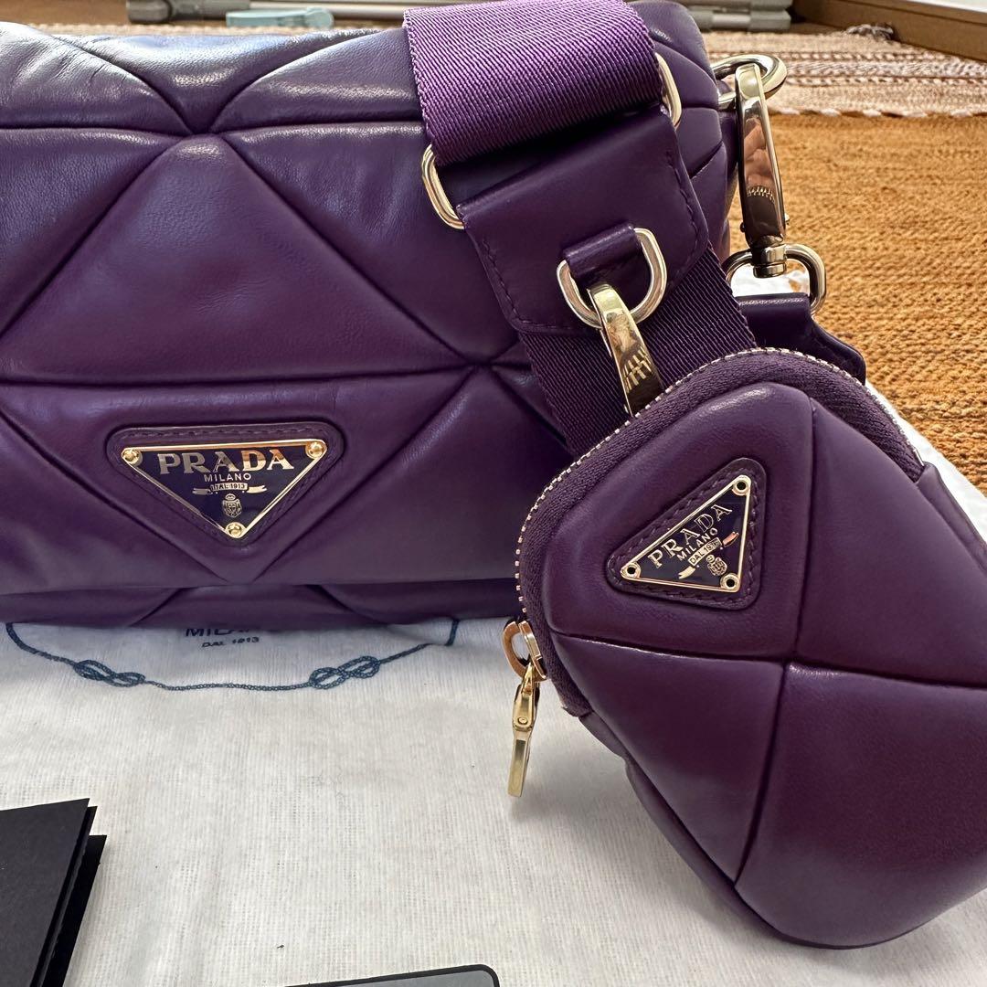 marimarine様専用【新品未使用】PRADA ナッパパッチ ショルダー