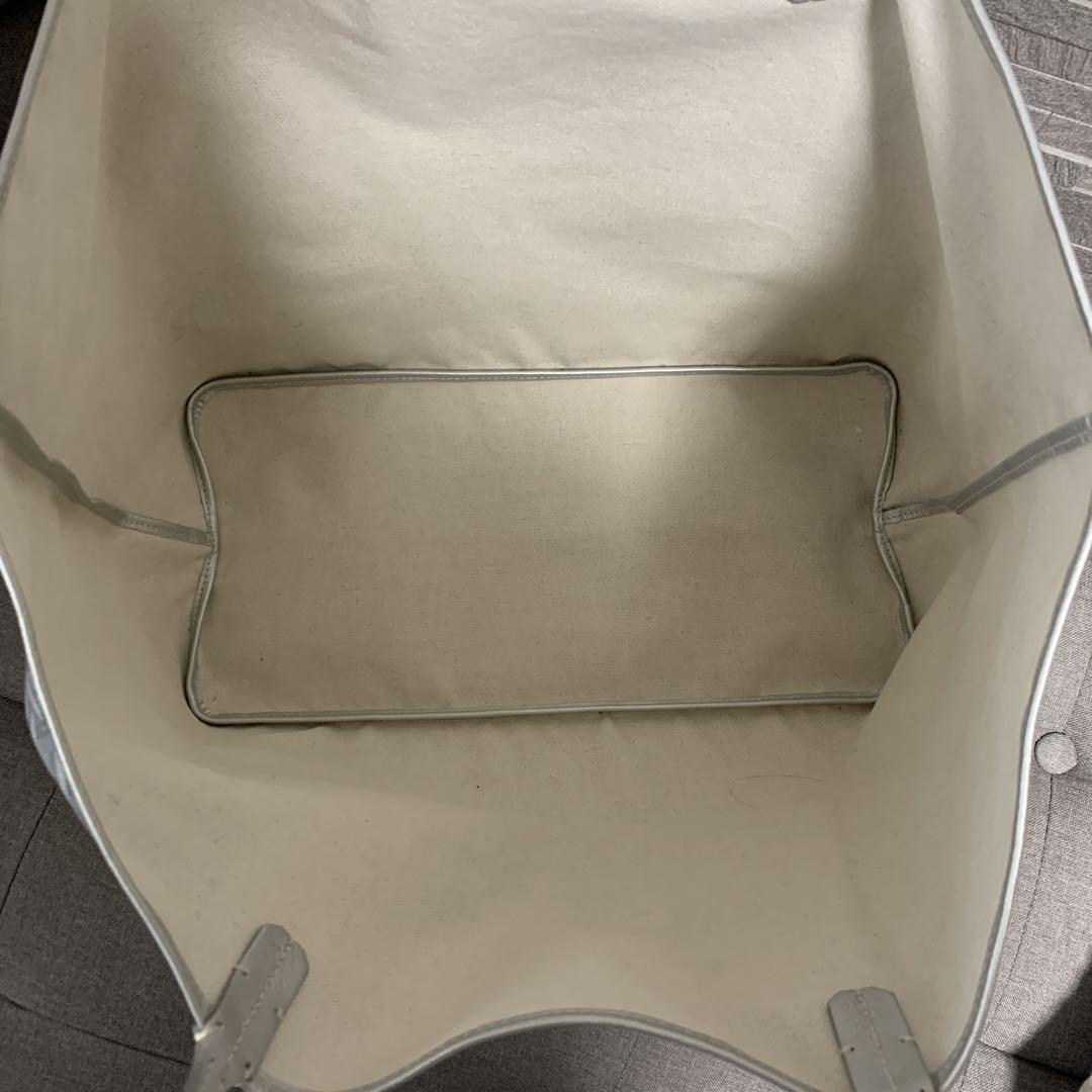 【美品限定商品)ゴヤールサンルイシルバーGMトートバッグ