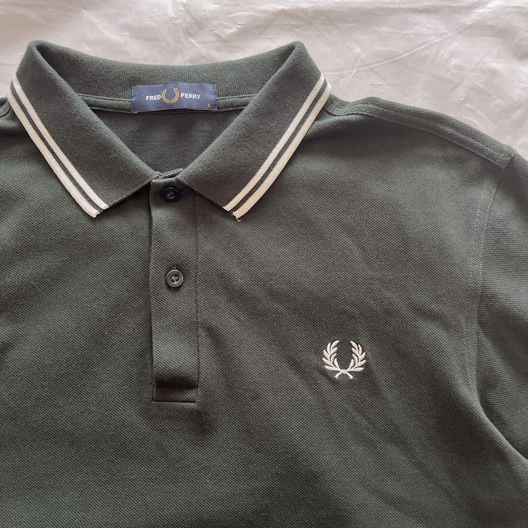 フレッドペリー　ポロシャツ　M3600 ブラック　胸ロゴ刺繍 FRED PERRY フレッドペリー ポロシャツ Twin Tipped Shirt M3600
