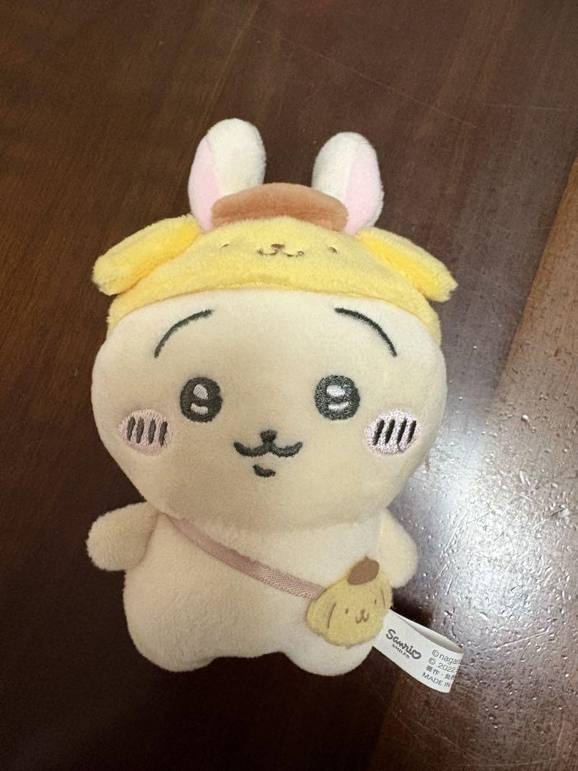 ちいかわ サンリオコラボ マスコットキーホルダー うさぎ