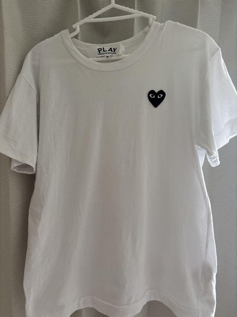 【美品】プレイ コムデギャルソン ハートロゴ Tシャツ ホワイト M Comme Des Garçons Play ハートロゴ Tシャツ 通販 - FARFETCH