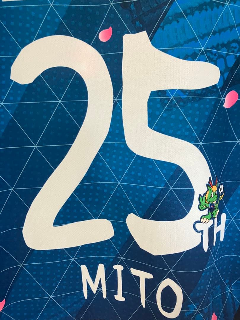 水戸ホーリーホック 2019 25th ブルーミングプレミアムTシャツ