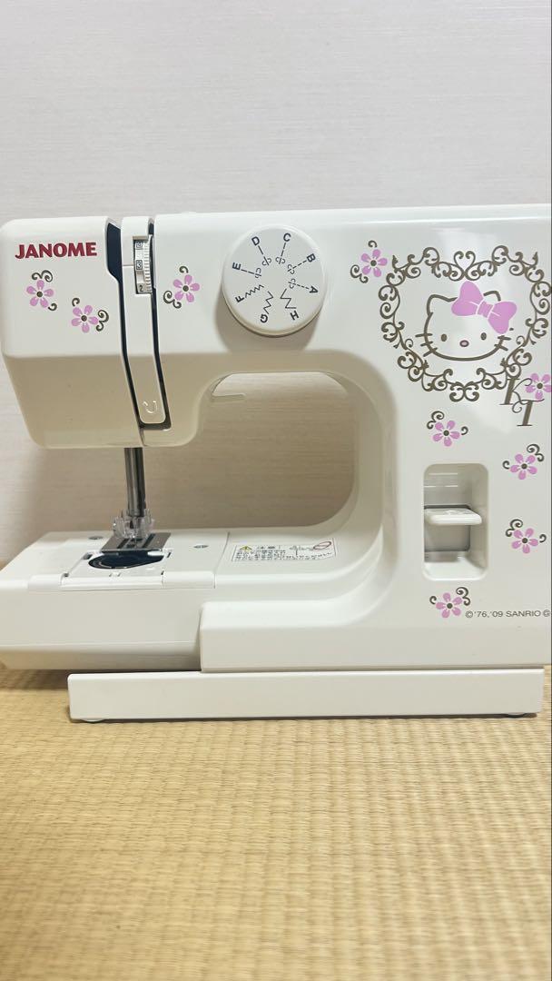 JANOME ハローキティ刺繍ミシン Model 525