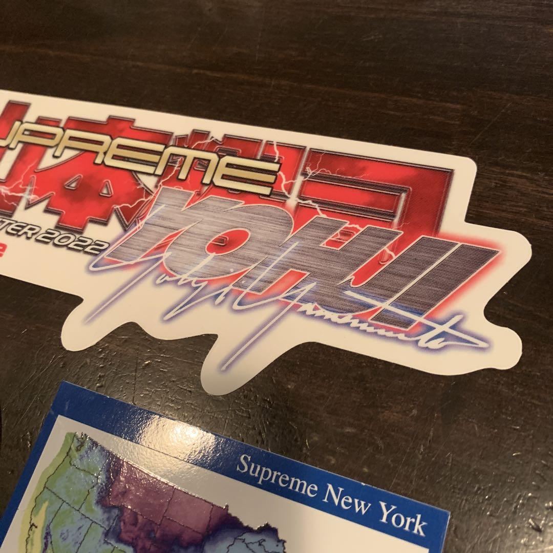 新品Supreme シュプリーム ステッカー3枚セット鉄拳 山本耀司