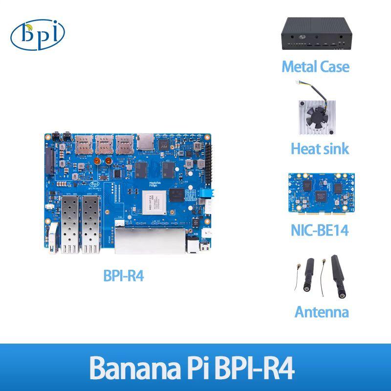 Banana Pi BPI-R4 Wi-Fi 7 無線LANルーター