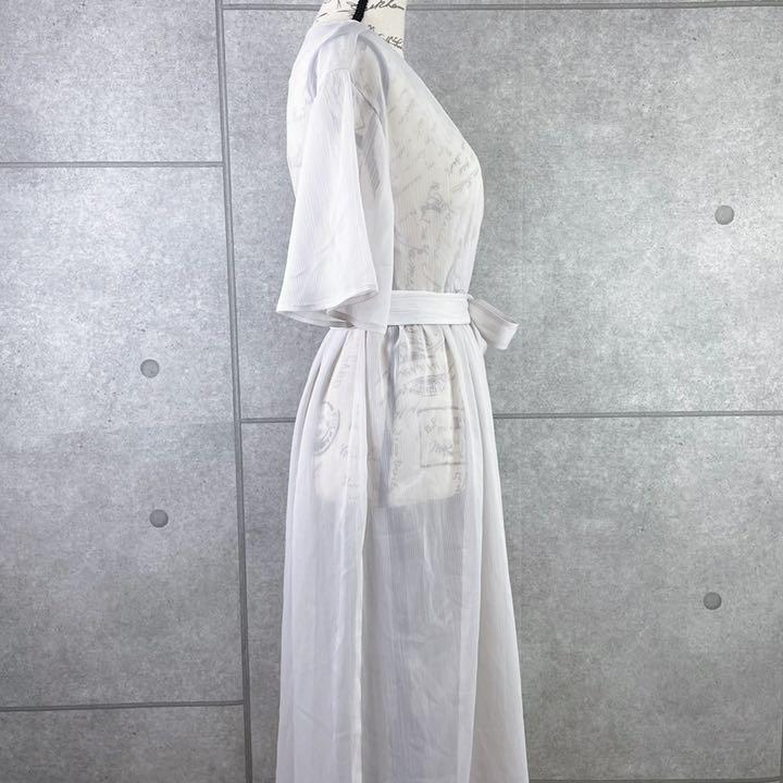 国産格安 新品タグ付 テチチテラス ロングワンピース シースルー 7Nhxa-m46747834696 te chichi 豊富な新作