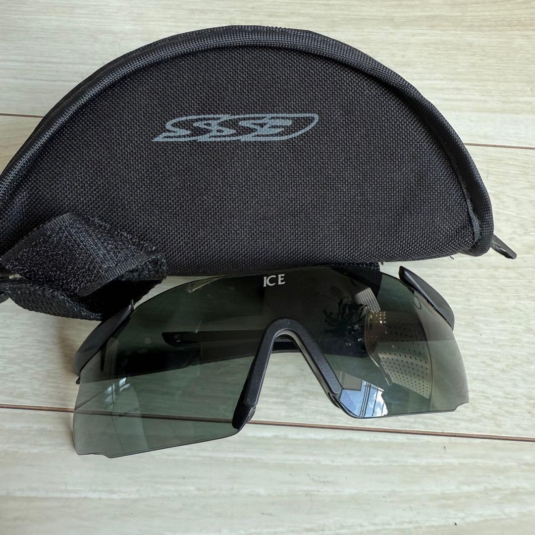 ESS ICE サングラス ゴーグル ケース付き サバゲー スポーツ