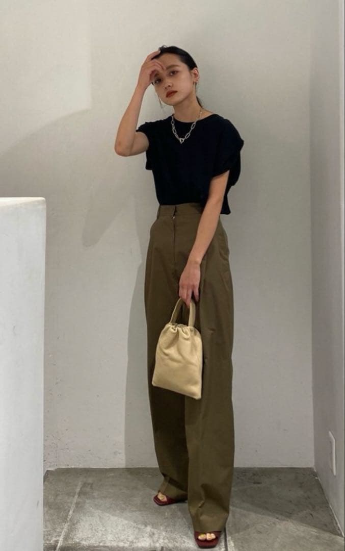 todayful tuck will trousers