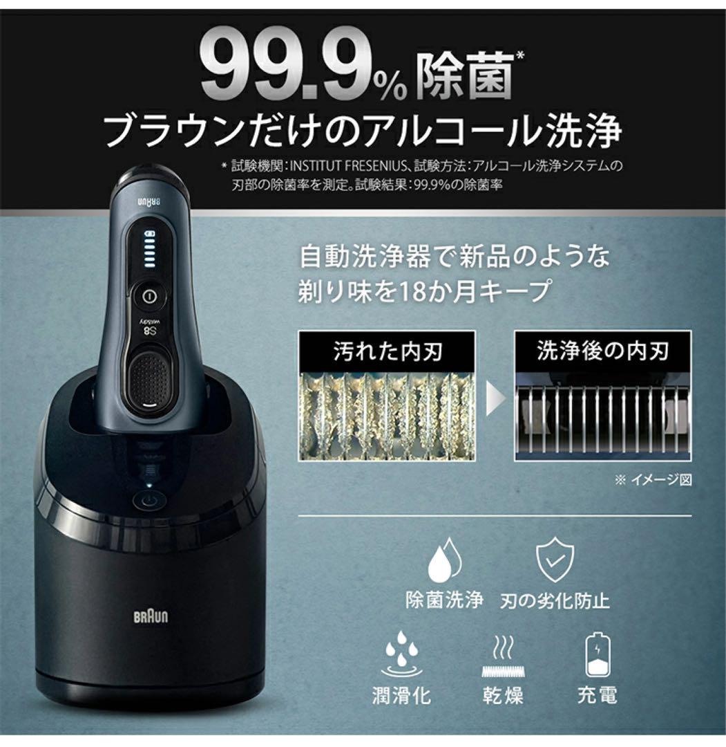 BRAUN ブラウン シリーズ8 シェーバー 8563CC