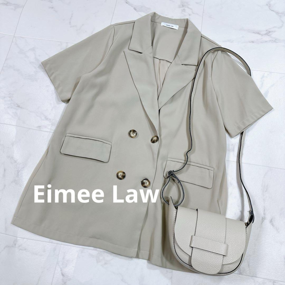 エイミーロウ　Eimee Law バックシアープリーツジャケット