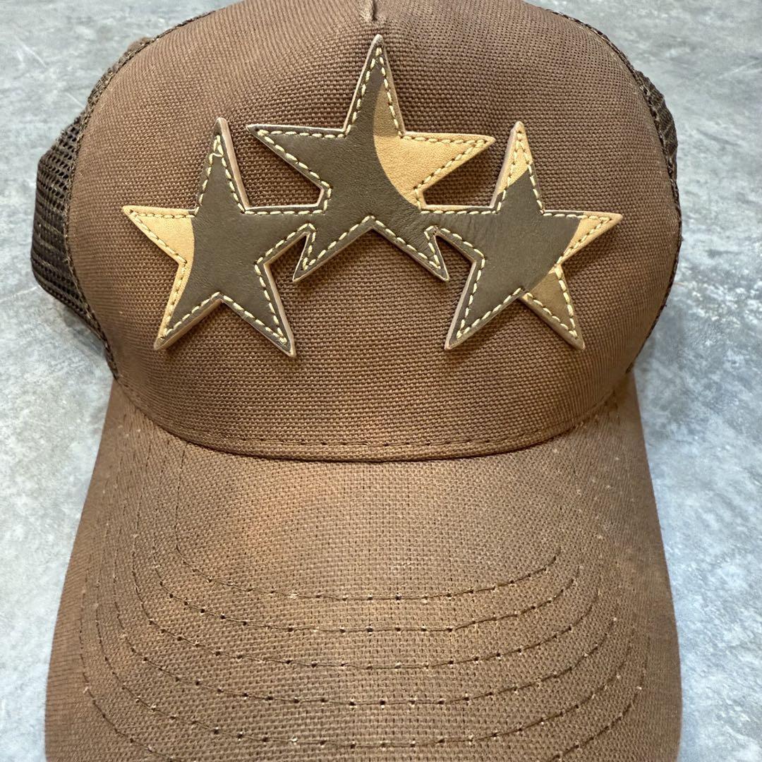 【超レア】AMIRI 3 Star Trucker Hat Cap アミリ