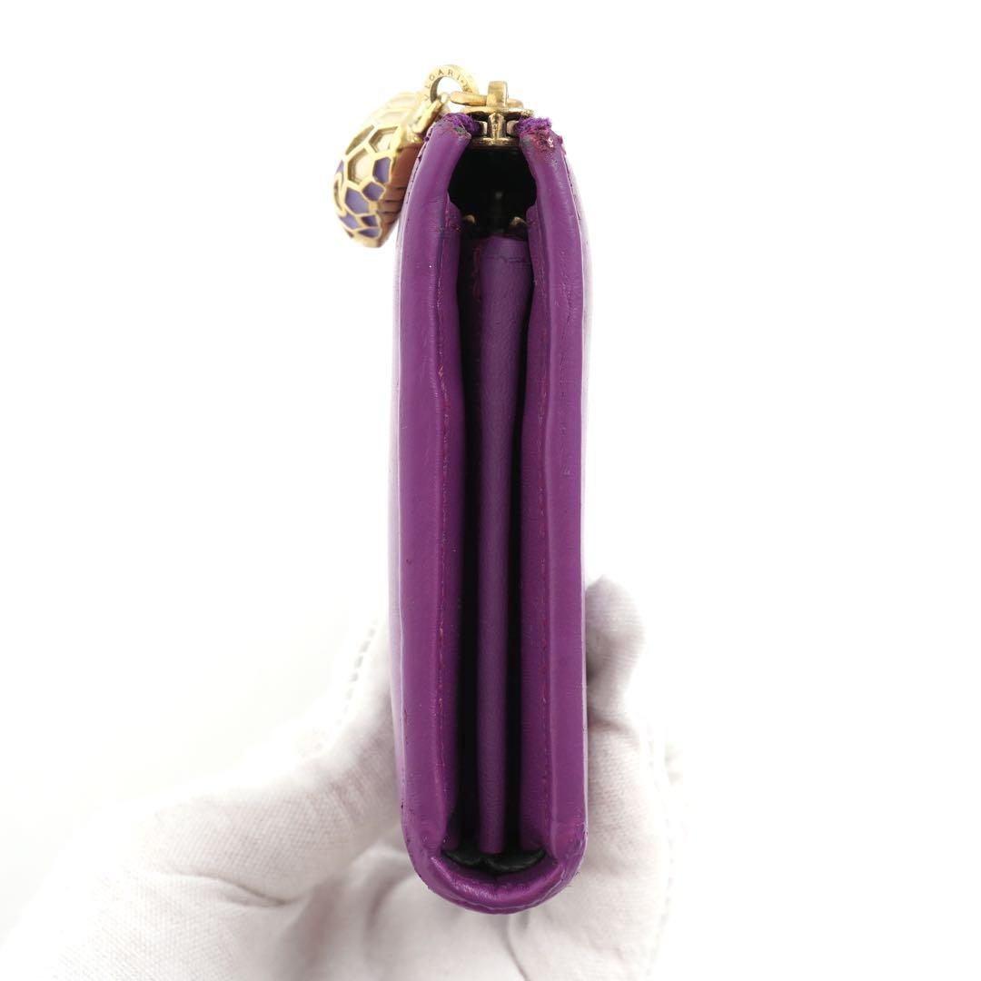 ✨未使用に近い✨　BVLGARI 長財布　セルペンティ　蛇　L字ファスナー　ヘビ
