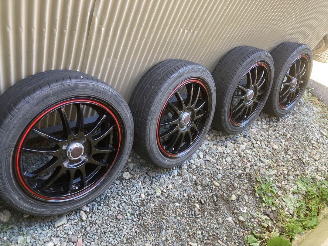 美品！S-HOLD 15インチアルミ　軽自動車
