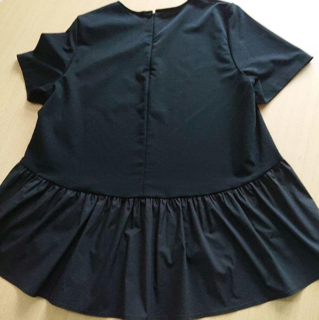 23区】コンパクトポンチぺプラムカットソー 黒 SIZE38 - メルカリ
