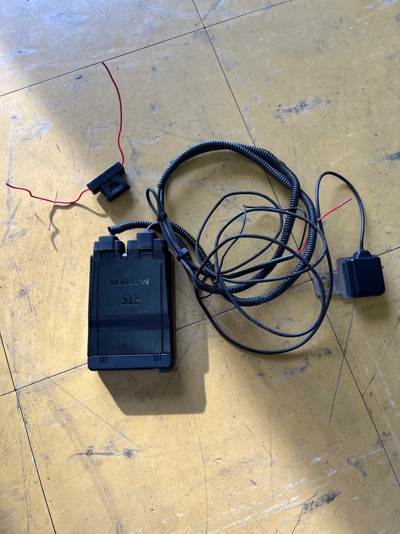 ミツバ製ETC アンテナ別体式 バイク用 二輪用ETC傷や汚れあり