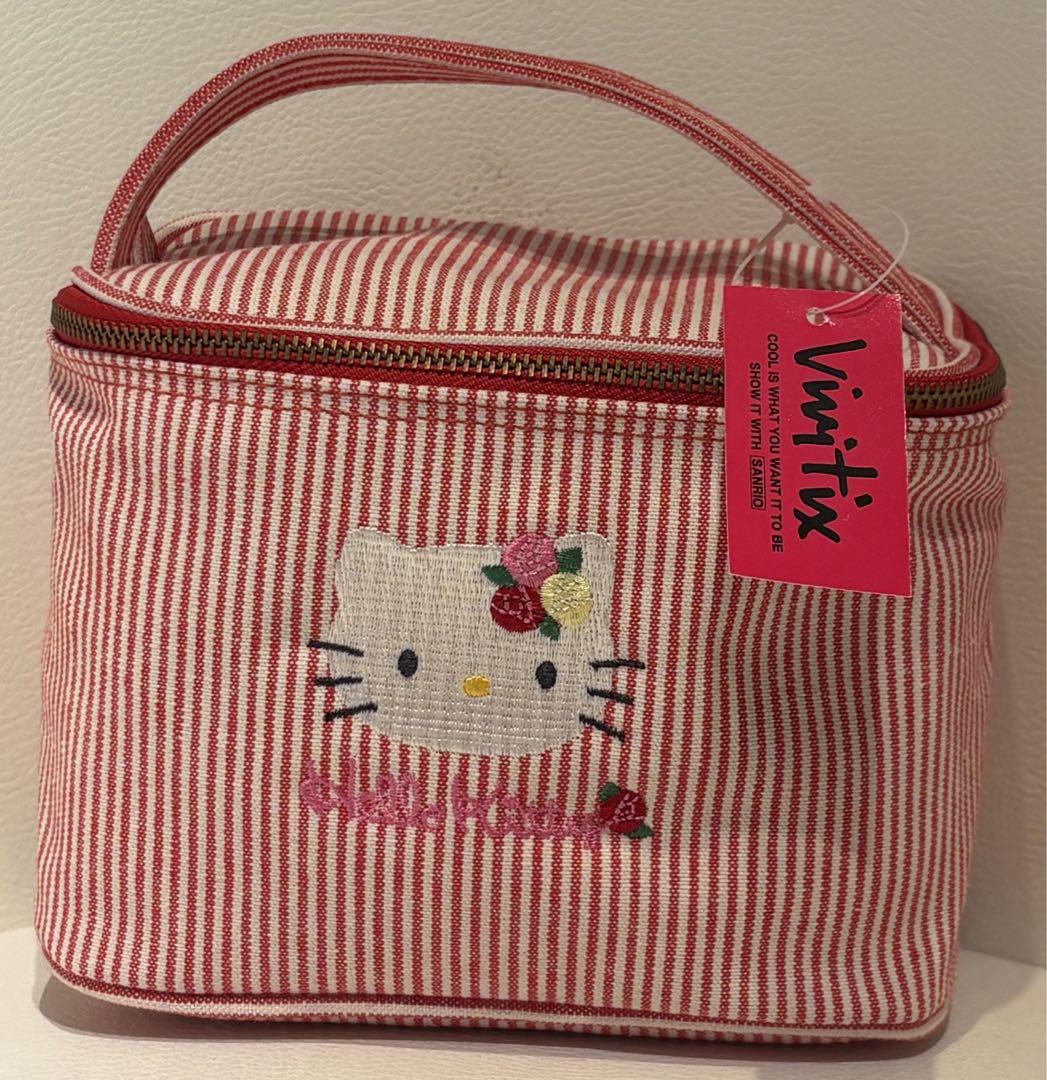 【NEW限定品】 サンリオ レア キティ バニティ1998新品タグ付 化粧ポーチ バッグ