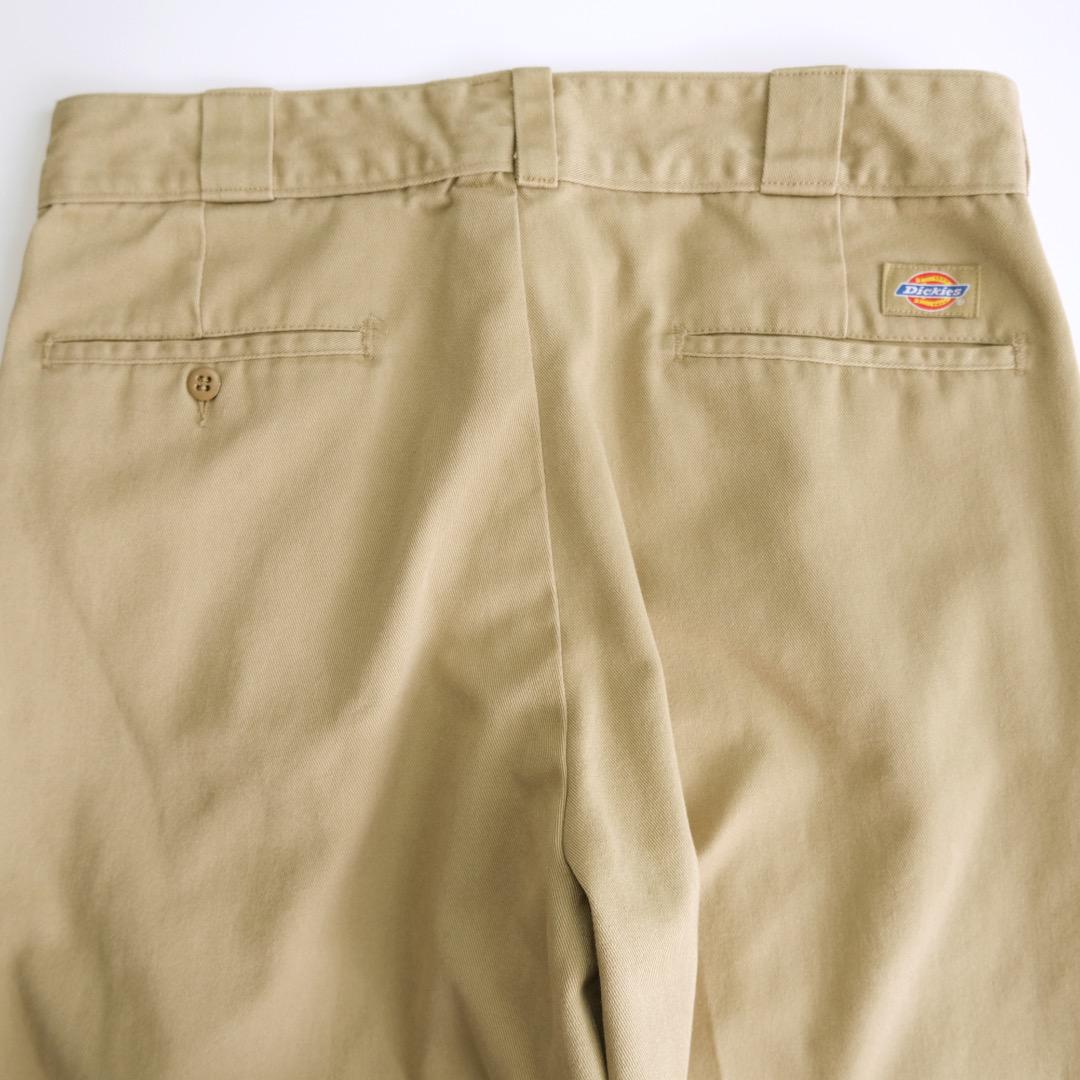 古着 90s Dickies 874 ベージュ talon usa製 ディッキーズ 90s 874 ワークパンツ ベージュ TALON ZIP 古着