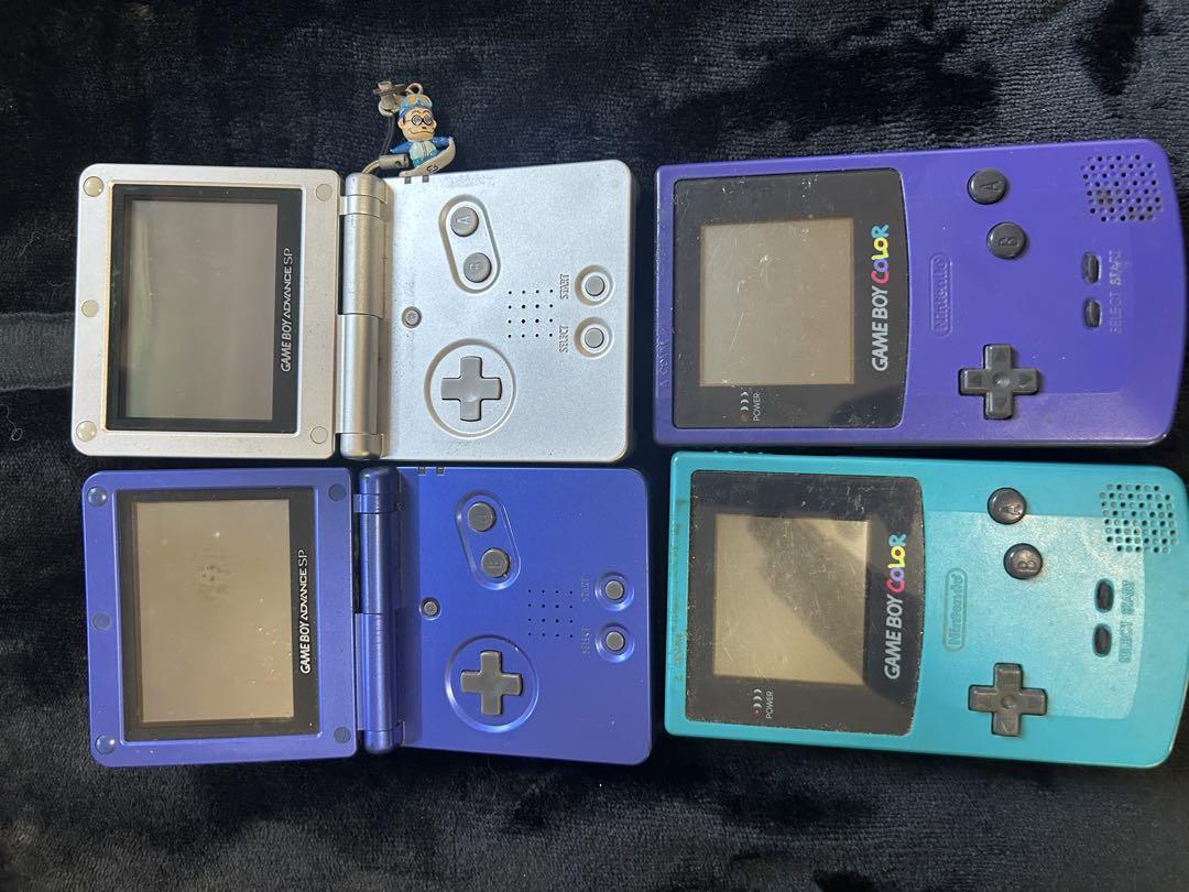 ゲームボーイアドバンス SP & ゲームボーイカラー 4台セット