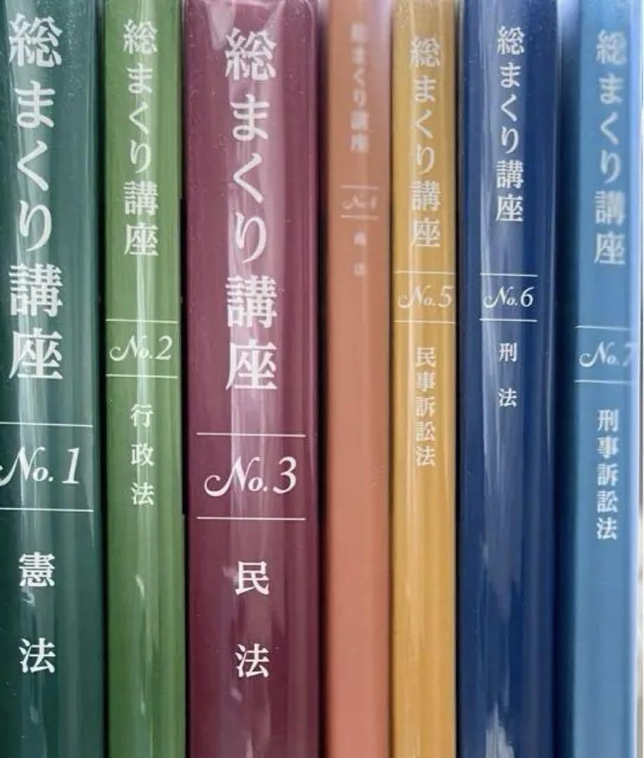 加藤ゼミナール　総まくり講座7科目セット バインダー付き 加藤ゼミナール】総まくり講座 7科目セット 【2022年度版】