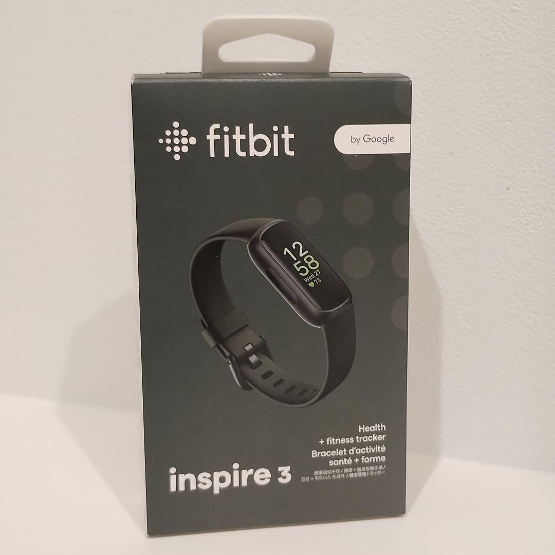 Fitbit Inspire 3 新品未使用　ブラック　フィットネストラッカー