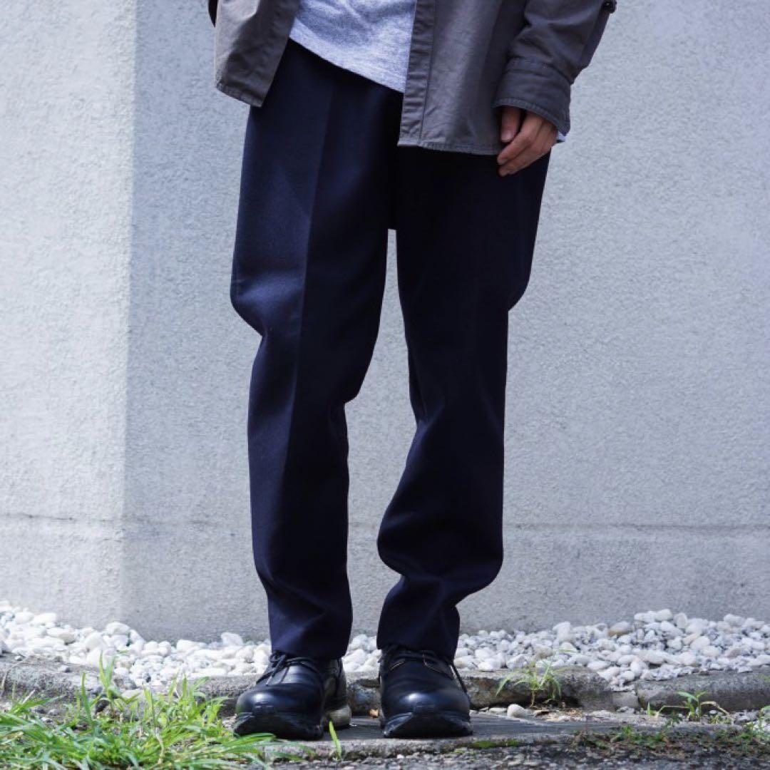 スラックス AURALEE LIGHT MELTON SLACKS