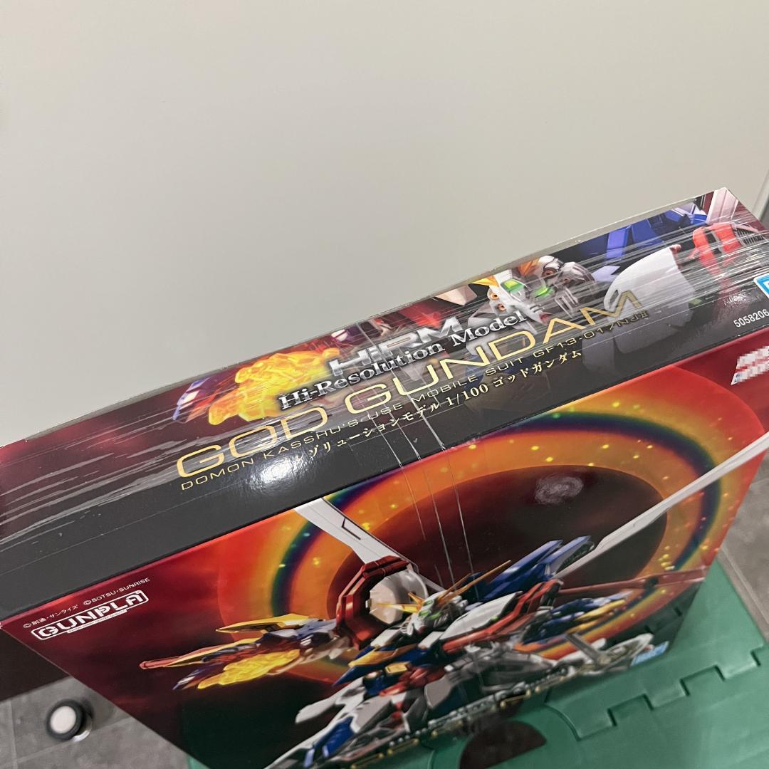 匿名配送【新品未開封】ゴッドガンダム ハイレゾリューションモデル