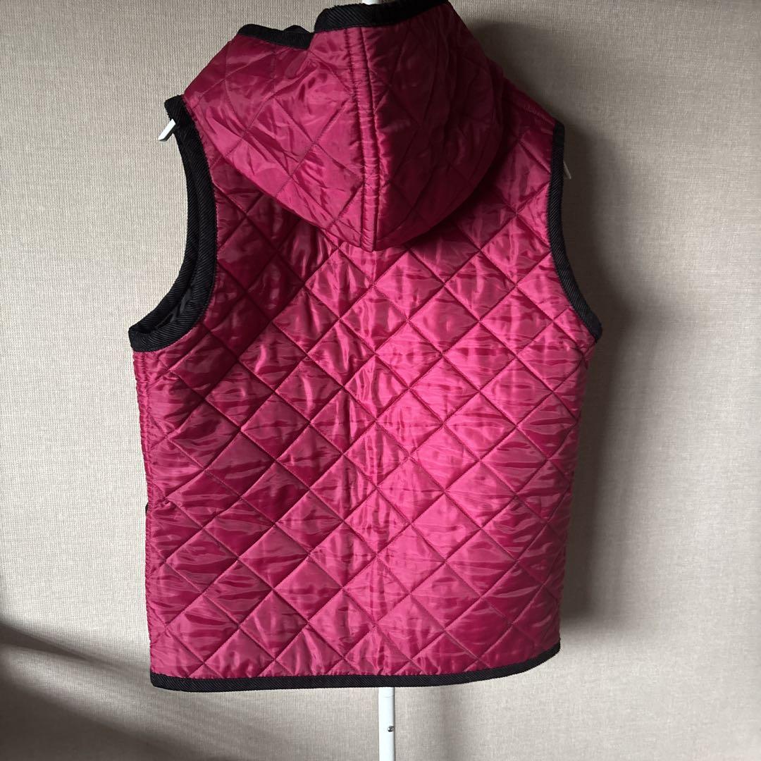 【美品】LAVENHAMラベンハム ベスト38 ブラックピンク