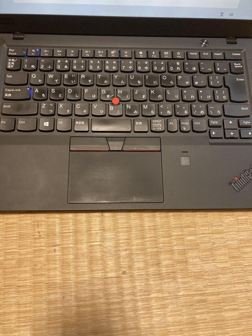 ThinkPad X1 Carbon Gen6 タッチパネル